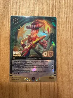 Disney Lorcana - Woody Jungle Guide - 54/P3 - Foil Promo - Championship Top 8 - Image 1