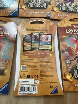 Disney Lorcana Wilds Unknown Sleeved Booster Packs x15 New Sealed justpurchased - Image 3