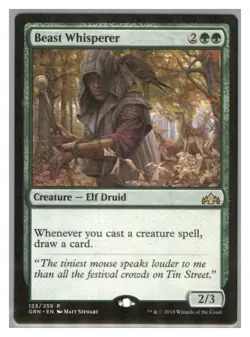 MTG - #123 Beast Whisperer - Guilds of Ravnica - Image 1