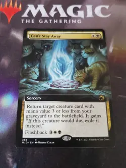 Mtg. 2x Can't Stay Away. Extended Art. Innistrad: Midnight Hunt. Nm - Image 1