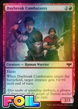 x1 Daybreak Combatants VOW MTG 153/277 FOIL COMMON M/NM 1x - Image 1