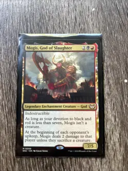mtg custom commander deck, Mogis, God Of Slaughter, Artifact, Spell Burn, Power - Image 1