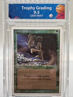 1993 Magic Giant Growth Graded 9.5 GEM MINT - Image 1