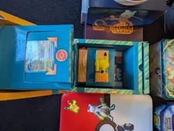 Nintendo Pokemon TCG Lot w/ Pikachu Carry Case, Binder, Pokemon GO Tins, Playmat - Image 5