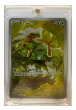 The Pokemon Company Caterpie 172/165 Illustration Rare Holo SV151 ENG - Image 1
