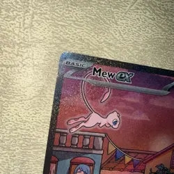 Pokemon Scarlet & Violet 151 Mew EX Black Star Promo #053 Ultra-Premium NM 2023 - Image 2