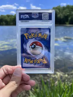 Shining Magikarp Double Holo Error PSA 2 POP 25 SWIRL Neo Revelation Pokemon - Image 4