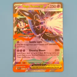 MEGA FLOETTE EX 035/086 DOUBLE RARE ME04: CHAOS RISING POKEMON NM/M - Image 1