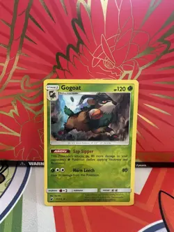 Gogoat 11/111 - Crimson Invasion Rare - REVERSE HOLO - Pokemon TCG - Image 1