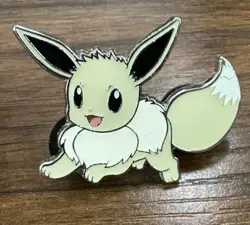 Shiny Radiant Eevee Pin Pokemon Go Collection 2023 Metal Promo - Image 1