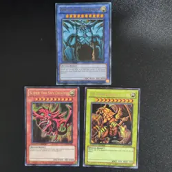 Yu-Gi-Oh Limited Edition LC01 God Cards: Slifer, Ra, Obelisk - Image 1