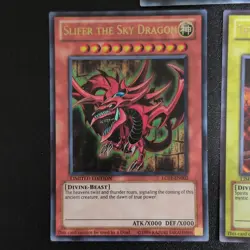 Yu-Gi-Oh Limited Edition LC01 God Cards: Slifer, Ra, Obelisk - Image 3