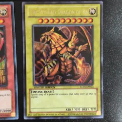 Yu-Gi-Oh Limited Edition LC01 God Cards: Slifer, Ra, Obelisk - Image 4