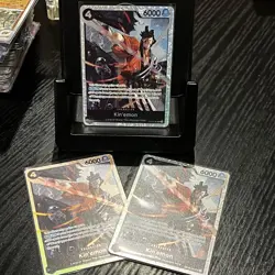 3 x Kin'emon OP16-082 SR - The Time Of Battle - One Piece TCG English NM - Image 1