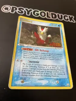 Delibird 21/109 Reverse Holo EX Team Rocket Returns Pokemon Card - Played E13 - Image 3