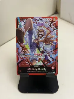 Monkey D Luffy ST21-001 Leader Starter Deck Gear 5 Promo One Piece Card English - Image 1