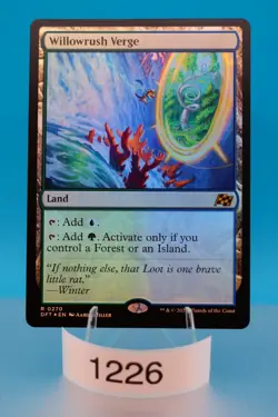 MTG Willowrush Verge Aetherdrift Foil #270 - Image 1