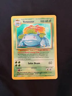 Venusaur 003/034 Trading Card Game Classic Holo - Image 1