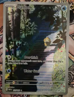 Psyduck 175/165 Pokemon TCG SV 151 Illustration Rare IR Near Mint Pokemon Card - Image 1