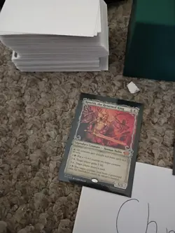 magic card commander THREE deck set LOT- HEAVILY modified pre-cons w/boxes/sleev - Image 4