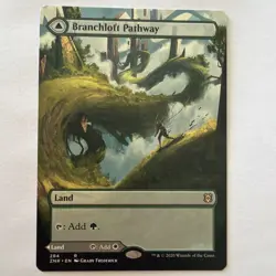 Branchloft Pathway - ZNR - 284 - Borderless - EX - MTG - Image 1