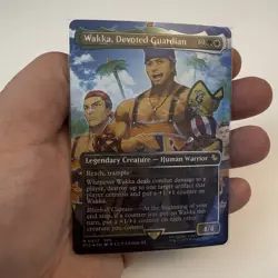Wakka, Devoted Guardian Borderless (Chocobo Track Foil) Commander: Final Fantasy - Image 1