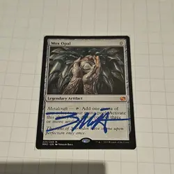 (SIGNED)Mox Opal (modern masters 2015) (lightly played) Magic the Gathering - Image 1