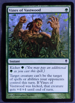 MTG Vines of Vastwood x4 Playset | Zendikar | NM | Green Instant x4 | Pauper | - Image 4