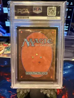 MTG Magic the Gathering Revised Sengir Vampire PSA MINT 9 - Image 2