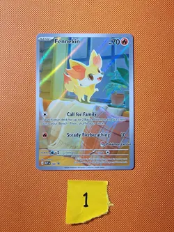 Pokemon: Fennekin - 080 (Pokemon Center Exclusive Promo) ME: STAMPED #1 - Image 1
