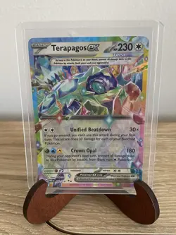 Terapagos ex 092/131 Sv: Prismatic Evolutions Double Rare Holo - NM - Pokemon - Image 2