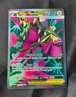 Mega Mawile ex Ultra Rare Pokemon TCG Mega Evolution 162/132 NM - Image 1