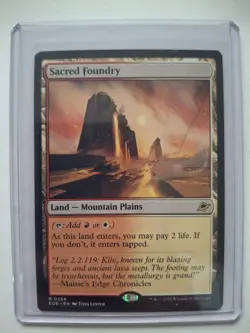 Sacred Foundry Regular - Edge Of Eternities MTG-NM - Image 1