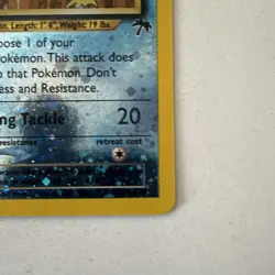 Pokemon Marill 11/18 Southern Islands Reverse Holo Promo 40 HP English 2001 - Image 5