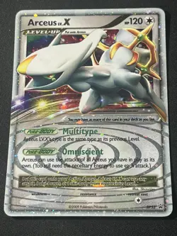 Arceus LV.X DP53 Rare Black Star Promo 2009 Diamond and Pearl Promos Pokemon - Image 1