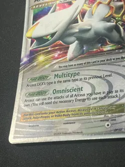 Arceus LV.X DP53 Rare Black Star Promo 2009 Diamond and Pearl Promos Pokemon - Image 2