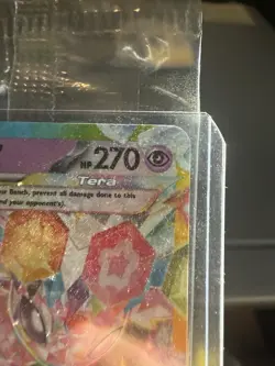 Pokemon Espeon ex 034/131 Prismatic Evolutions Stamped Promo SEALED Near Mint - Image 5