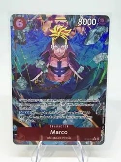 One Piece Card Game - Marco OP16-014 Alt Art - The Time of Battle - English NM - Image 1
