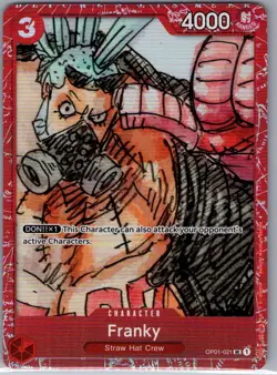 Franky (Premium Card Collection -ONE PIECE FILM RED Edition-) OP01-021 - NM - Image 1