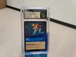2023 Disney Lorcana Ariel Whoseit Collector Cold Foil Rare CGC Pristine 137/204 - Image 1
