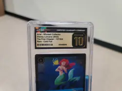 2023 Disney Lorcana Ariel Whoseit Collector Cold Foil Rare CGC Pristine 137/204 - Image 2