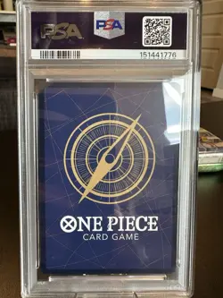 One Piece Card Game Portgas D. Ace OP13-119 SECRET RARE Holo ENG PSA 10 - Image 2
