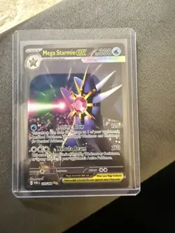 Pokemon TCG Mega Starmie EX 118/088 perfect order sir pack fresh clean card - Image 3