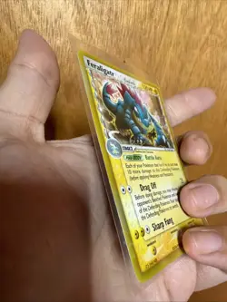 Pokemon TCG Feraligatr Delta Species Dragon Frontiers Reverse Holo Card 2/101 MP - Image 4