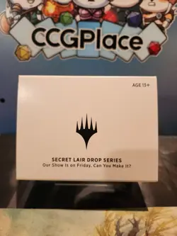 MTG Secret Lair Superdrop: OUR SHOW IS ON FRIDAY, CAN YOU MAKE ITU - Non-Foil - Image 1
