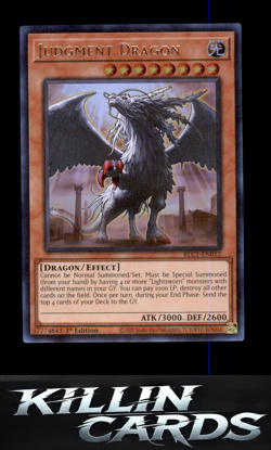 Judgment Dragon BLC1-EN012 Ultra Rare Battles of Legend: Chapter 1 YuGiOh Card N - Image 1
