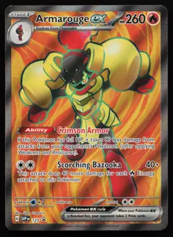 Armarouge ex 125 Promo SV: Scarlet & Violet Promo Cards Pokemon Card - Image 1
