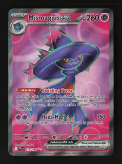 Mismagius ex 112/094 Ultra Rare Phantasmal Flames Pokemon Cards - Image 1