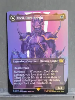 Cecil, Dark Knight (Borderless); Foil; Final Fantasy - Image 1