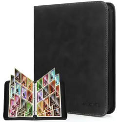 Trading Card Binder 900 Cards Capacity - 50 Pages, 9 Pockets for TCG/PM/MTG/YGO - Image 1
